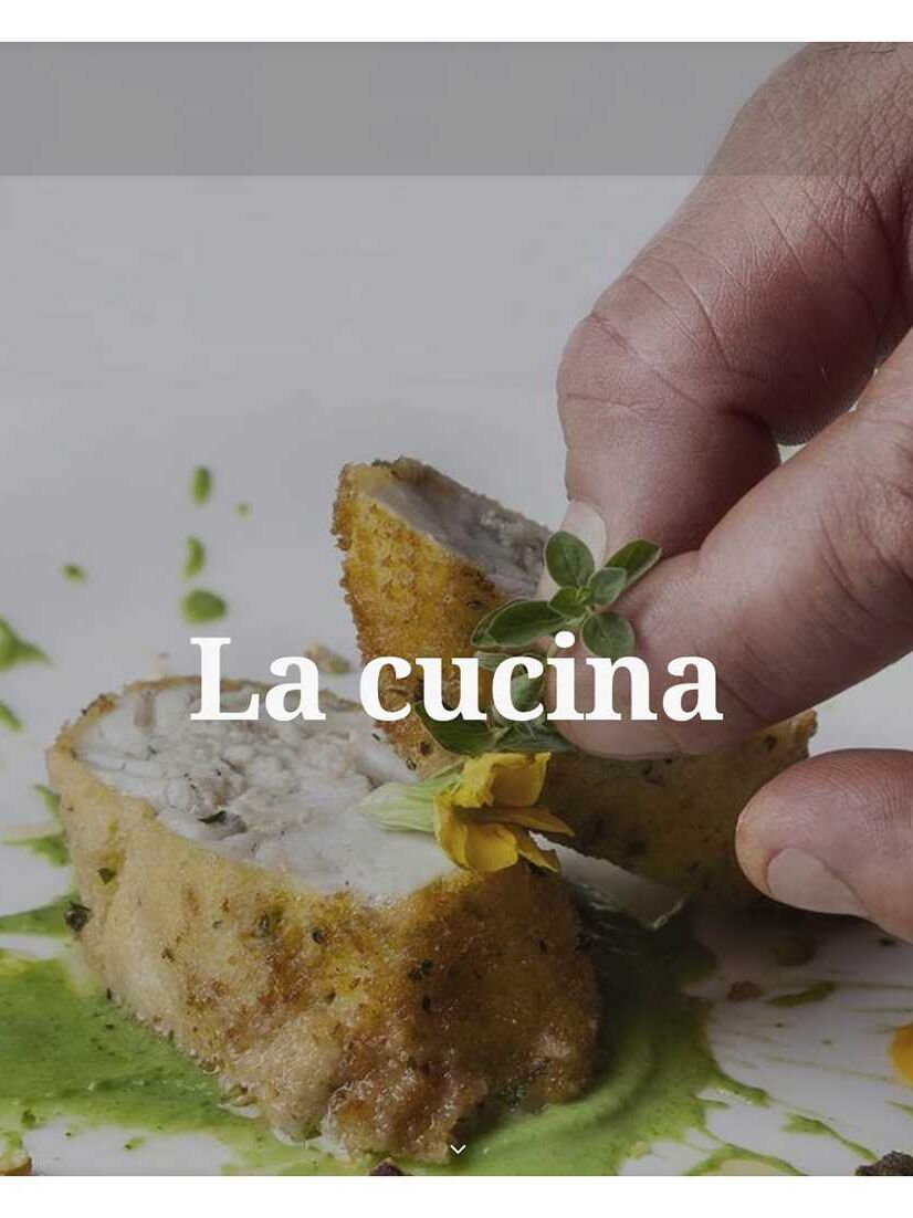 고급 요리와 멋진 위치를 결합한 레스토랑의 새로운 웹 사이트, Casa Sepe