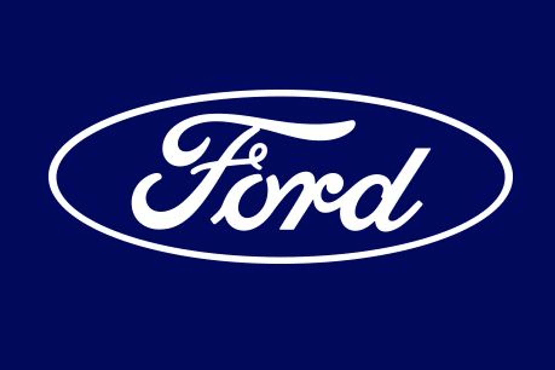 Il logotipo 2021 della casa automobilistica Ford Motor Company