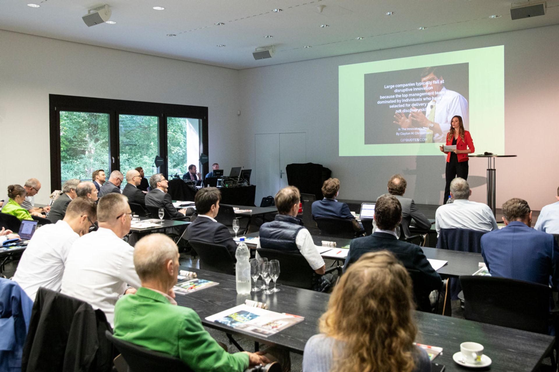 Aziende a confronto durante lo "e-Innovation Day" in Liechtenstein