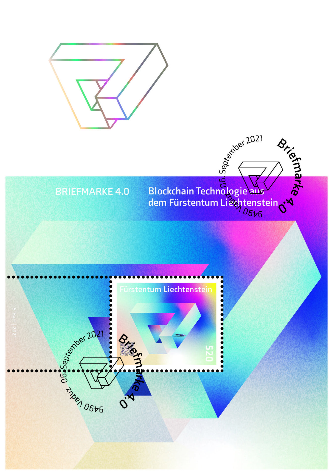 Il francobollo 4.0 del Principato del Liechtenstein dotato di tecnologia Blockchain