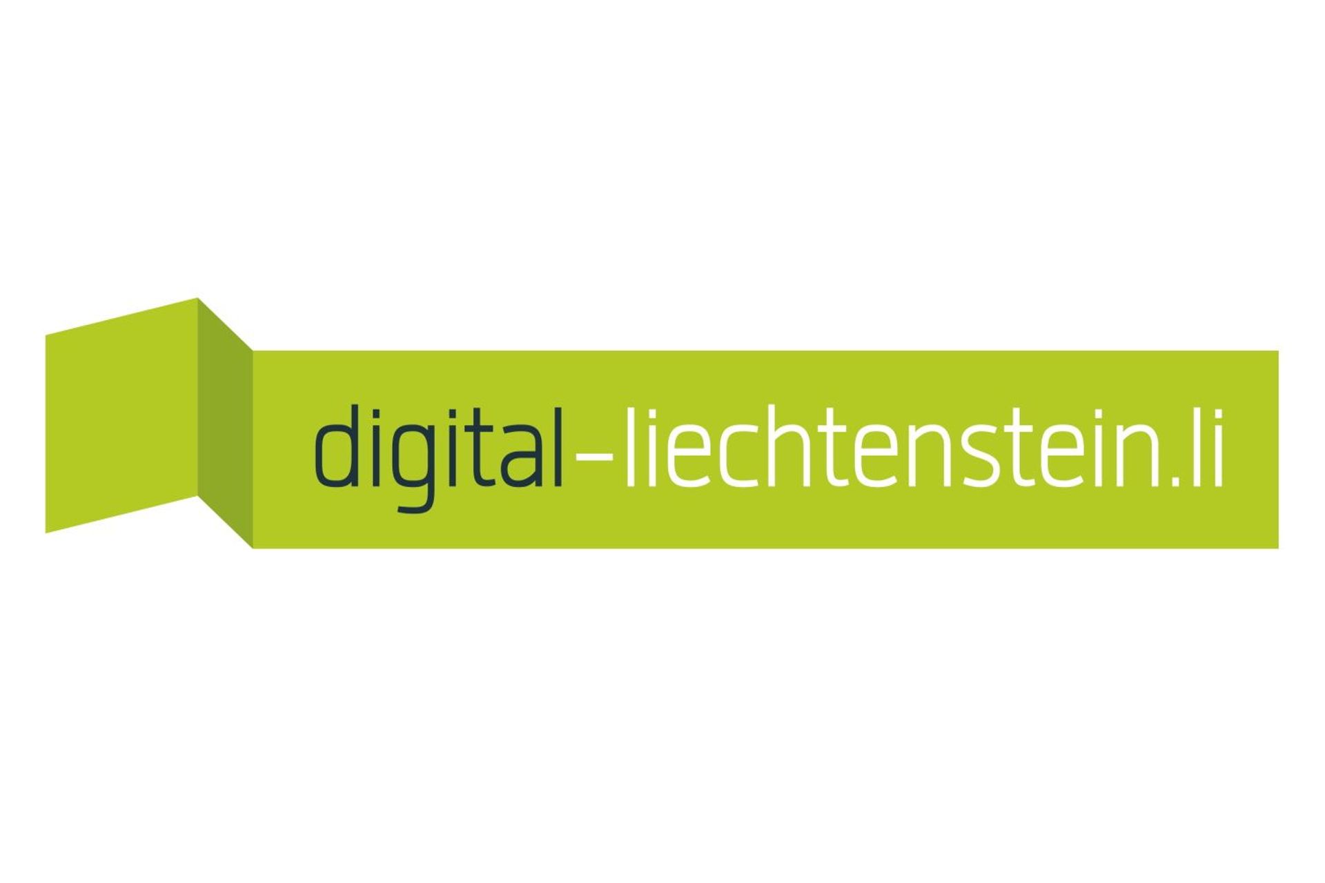 Ang logo ng Digital Liechtenstein initiative