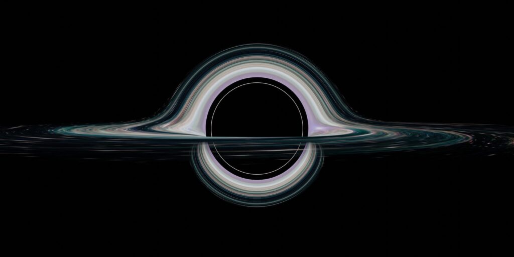 Il buco nero è una regione dello spaziotempo con una curvatura talmente grande che nulla dal suo interno può uscirne, nemmeno la luce