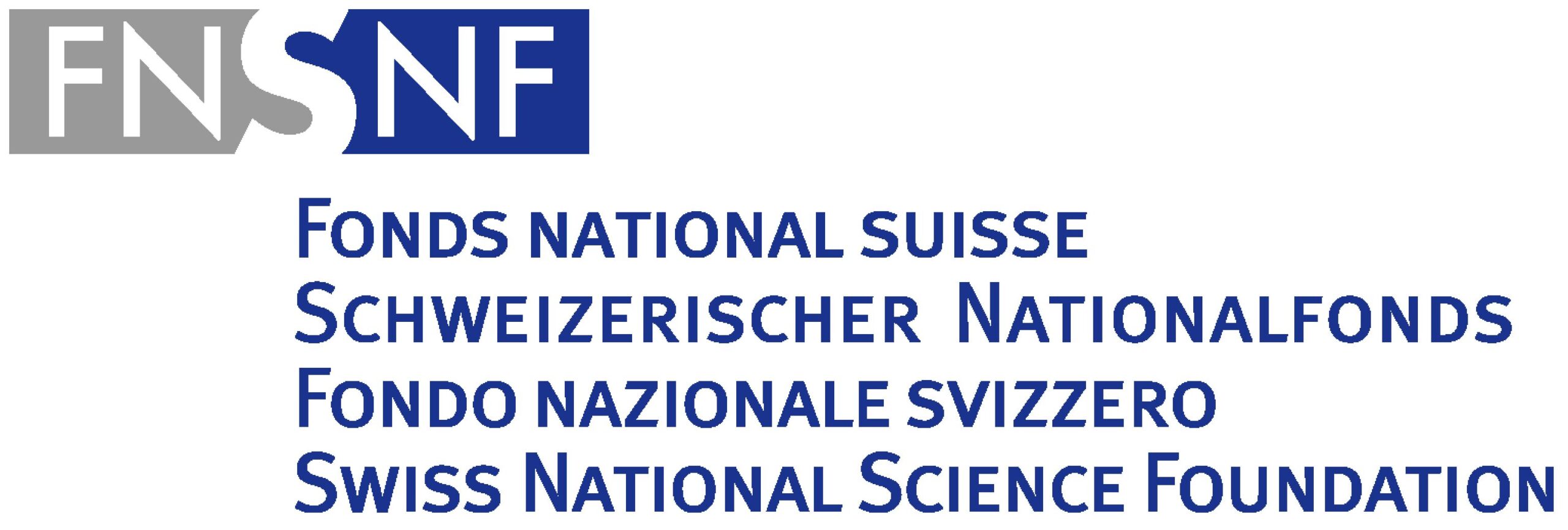 Il logotipo del Fondo Nazionale Svizzero per la Scienza (FNS-SNF)