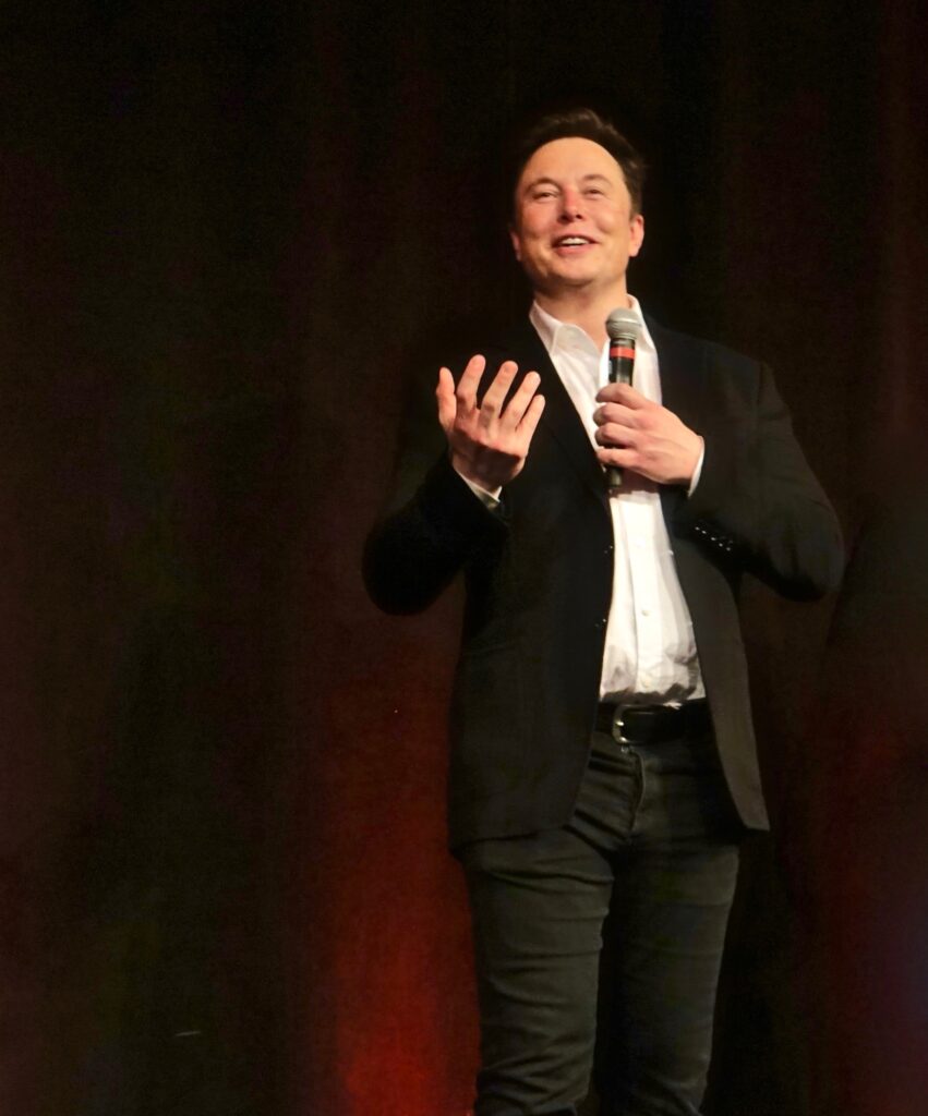 Visionary South African entrepreneur Elon Musk