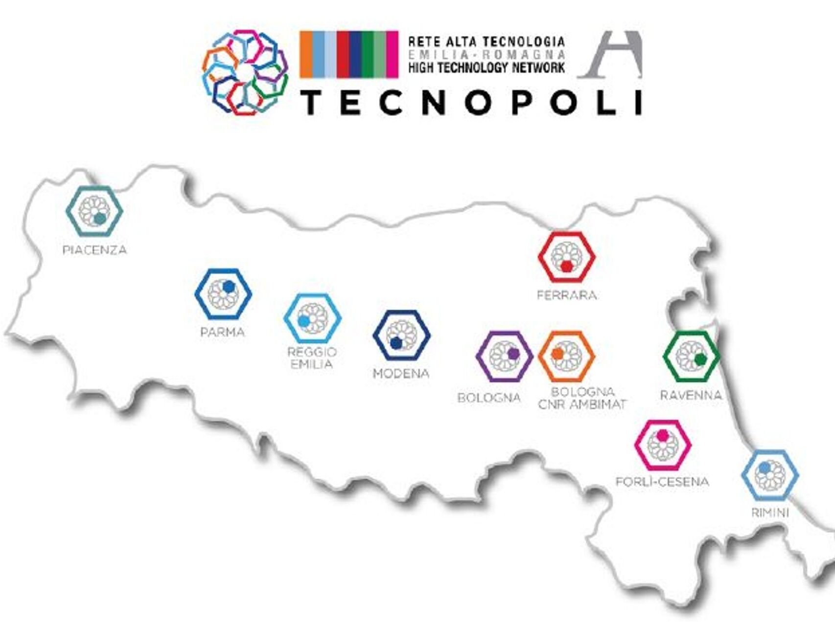 Високотехнологичната мрежа на регион Емилия-Романя
