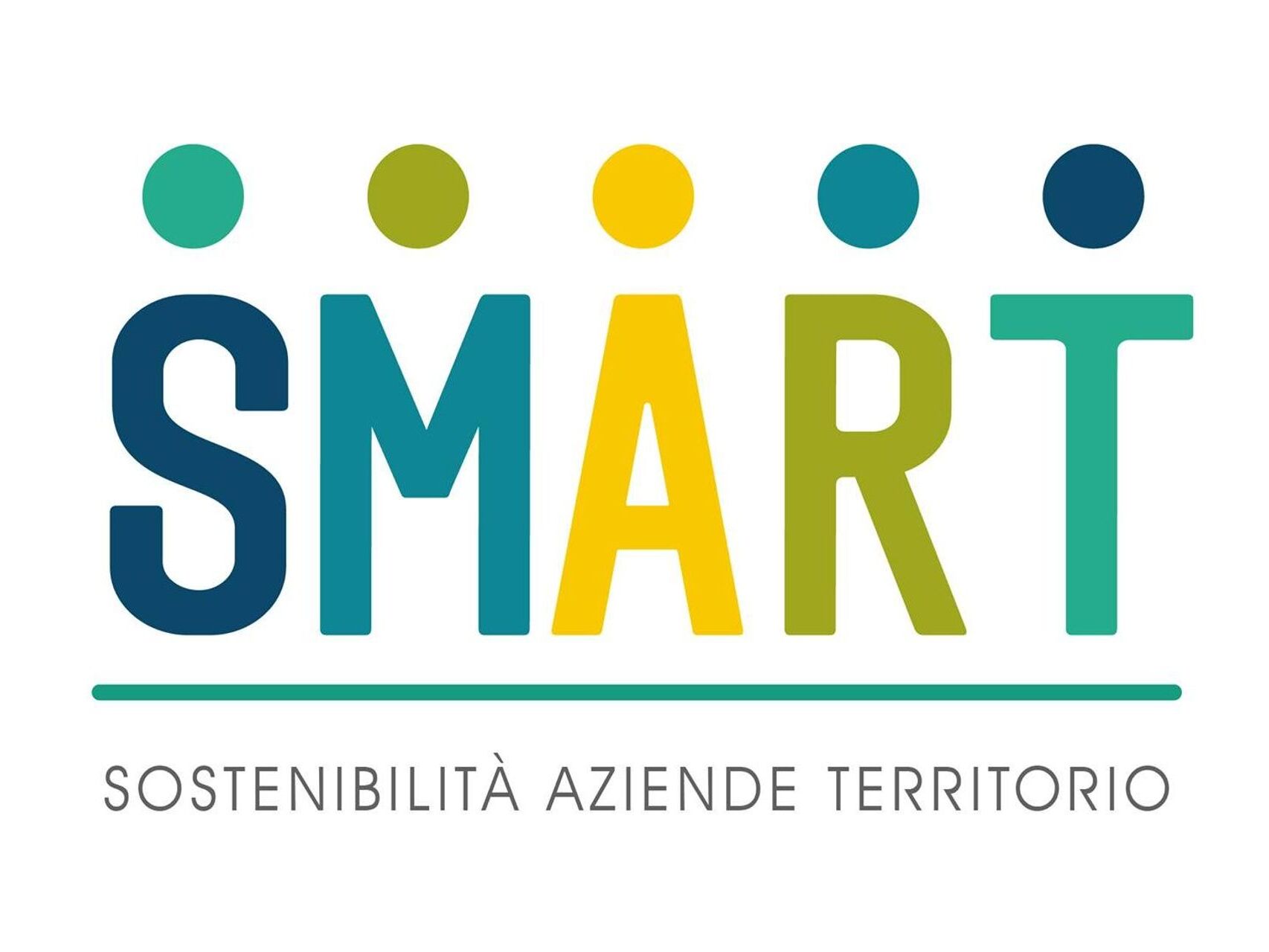 The SMART project logo (Sustainable Strategies and Responsible Business Models in the Cross-Border Territory)