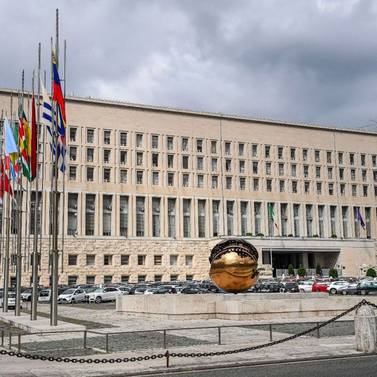 Il Palazzo della Farnesina ospita a Roma il Ministero degli Affari Esteri e della Cooperazione Internazionale