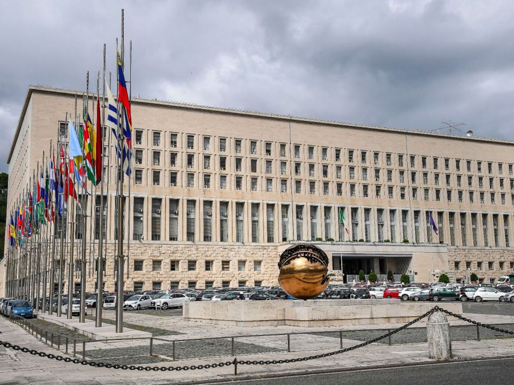 Il Palazzo della Farnesina ospita a Roma il Ministero degli Affari Esteri e della Cooperazione Internazionale