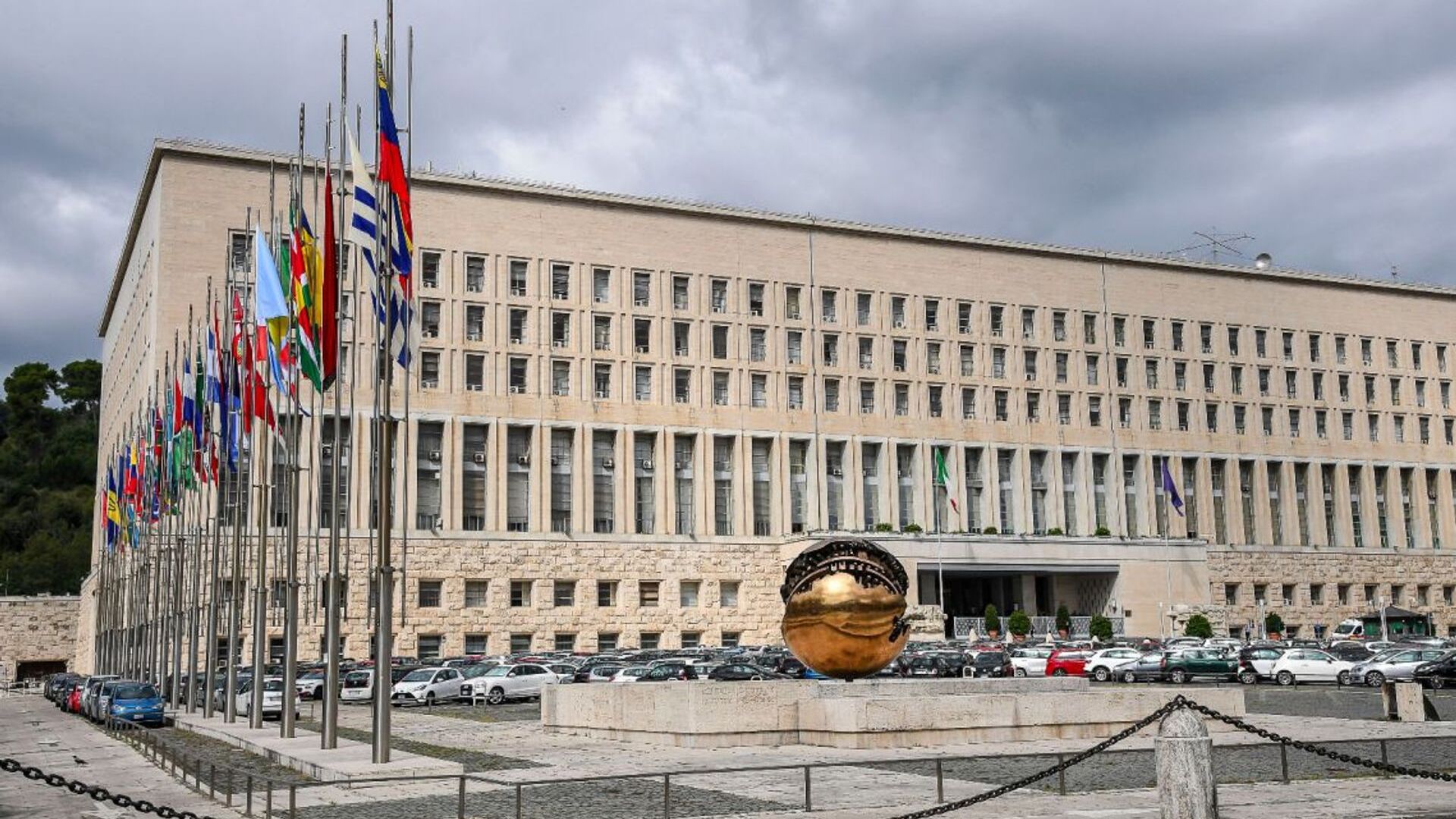 O Palazzo della Farnesina hospeda o Ministério das Relações Exteriores e Cooperação Internacional em Roma
