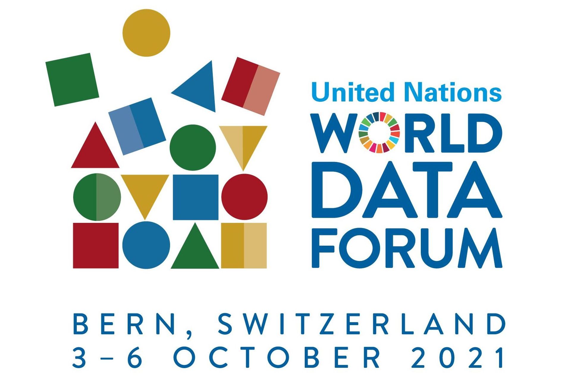 Il logotipo dello United Nations World Data Forum 2021