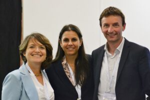 Alena Bruschetti, Petra Trevisan e Jonni Malacarne di UltraAl Srl di Trento rappresentavano una delle due start-up premiate a “B.T. Expo Biomedical Technologies Expo”