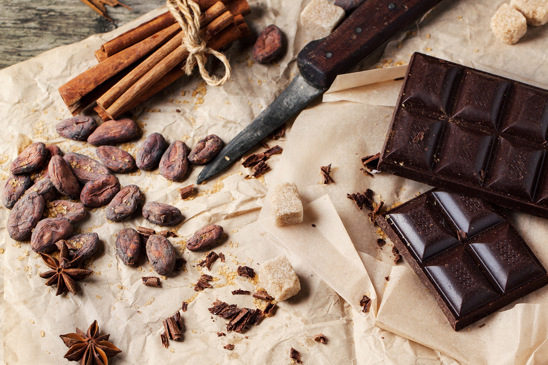 Il cioccolato fondente può essere un'alternativa sana alla classica fetta biscottata