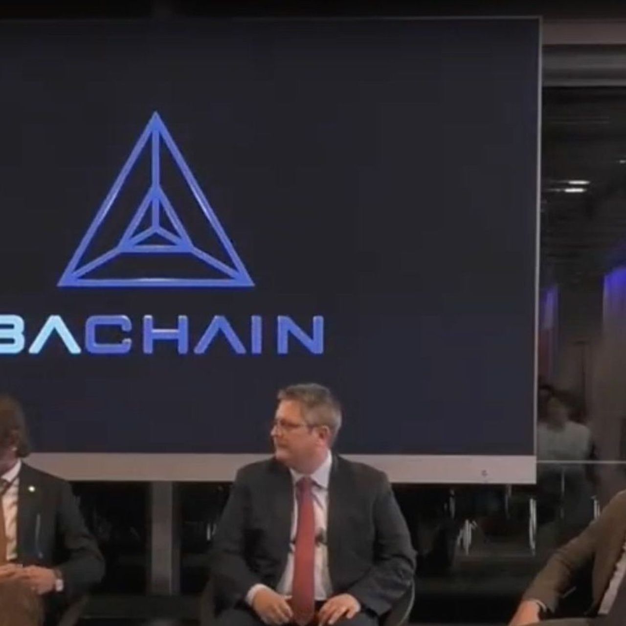 Il lancio della blockchain A3Chain alla presenza di Robert Bregy, Michele Foletti e Pietro Poretti
