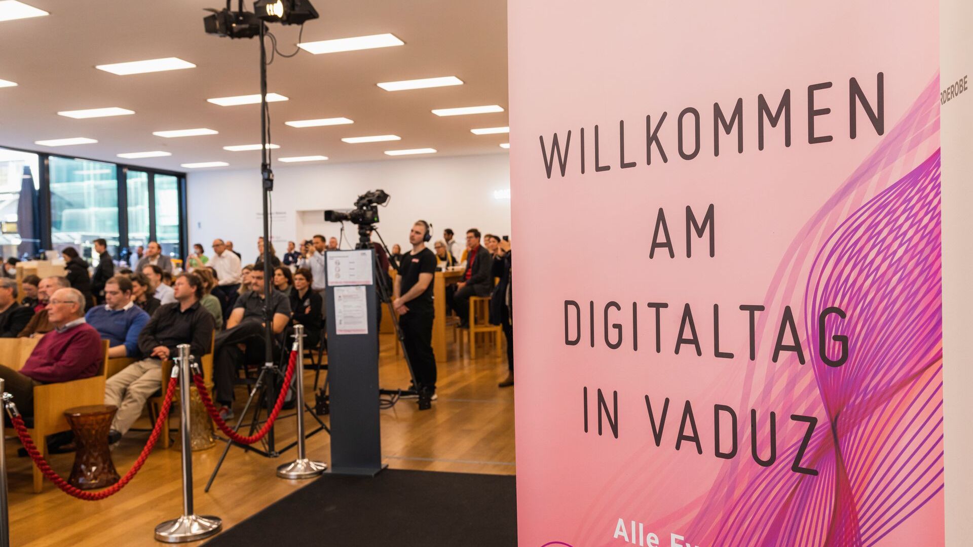 Le "Digitaltag Vaduz" a été accueilli par le Kunstmuseum de la capitale de la Principauté du Liechtenstein le samedi 6 novembre 2021