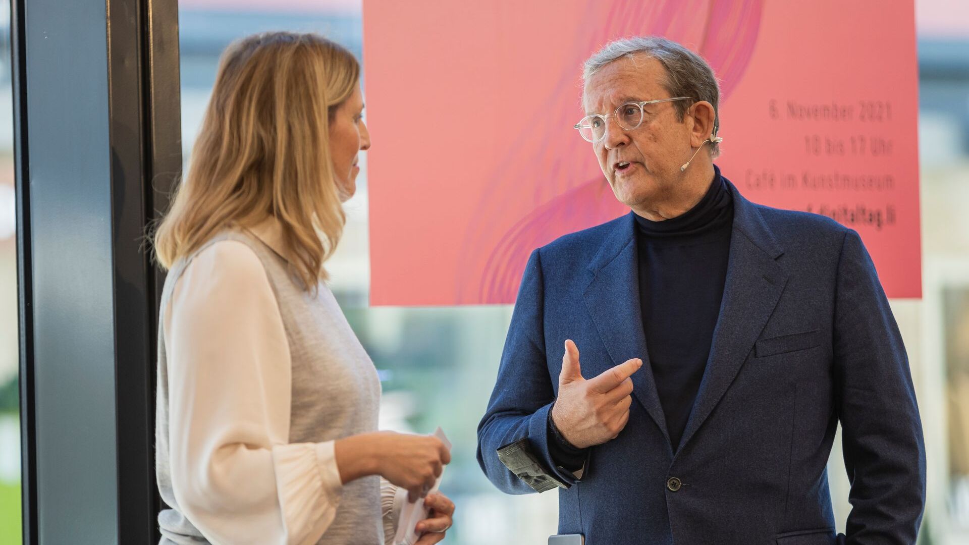 The "Digitaltag Vaduz" was welcomed by the Kunstmuseum of the capital of the Principality of Liechtenstein on Saturday 6 November 2021: the speech by Fritz Kaiser, Chairman and owner of Kaiser Partner