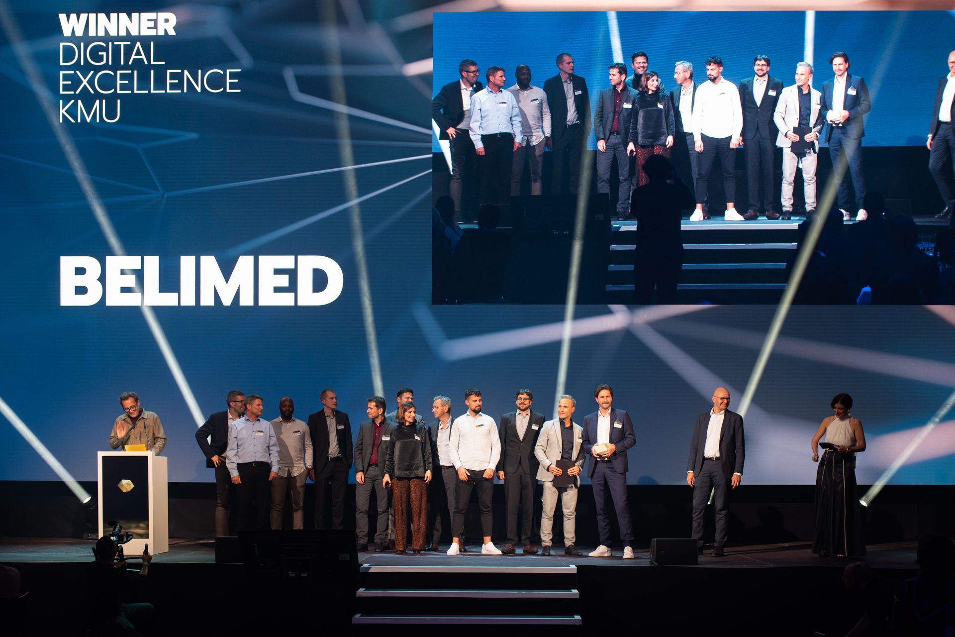 Công ty "Belimed" đã giành được giải thưởng "Digital Excellence SME" tại "Digital Economy Award" của Thụy Sĩ