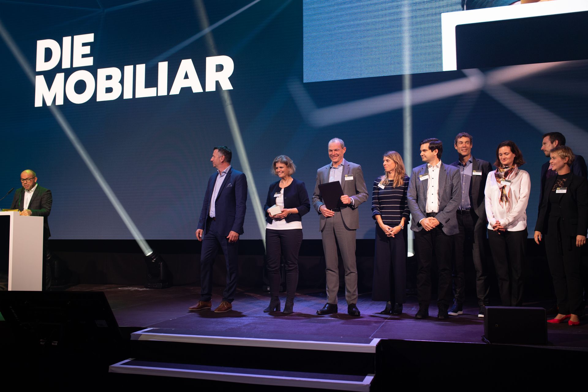 Virksomheden "La Mobiliare" blev tildelt prisen "Digital Excellence PMI" ved den schweiziske "Digital Economy Award"