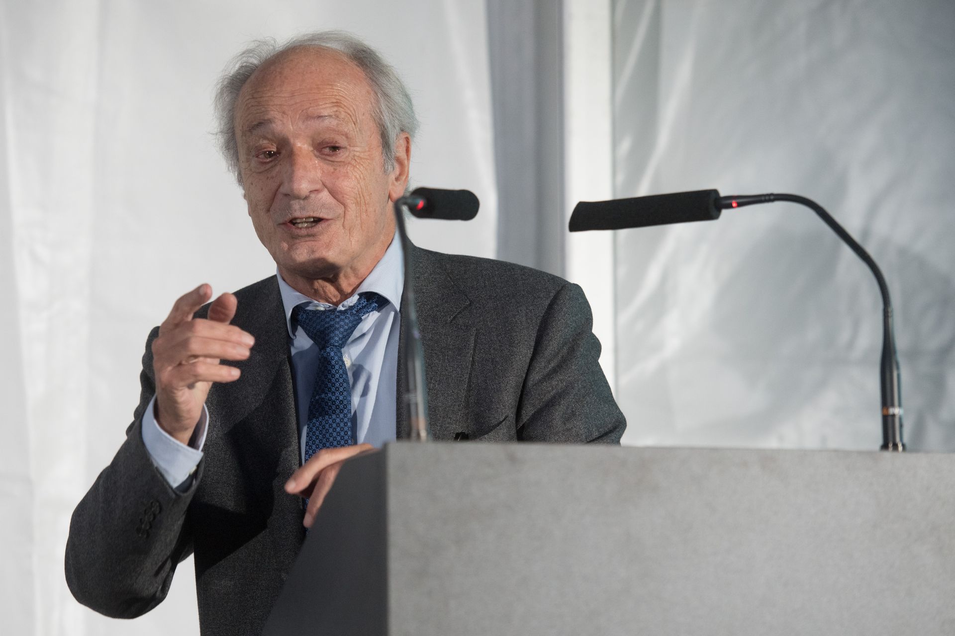 Il Professor Franco Cavalli è Presidente dell'Istituto Oncologico di Ricerca e Vicepresidente di BIOS+ (Foto Alessandro Crinari/TI-Press)