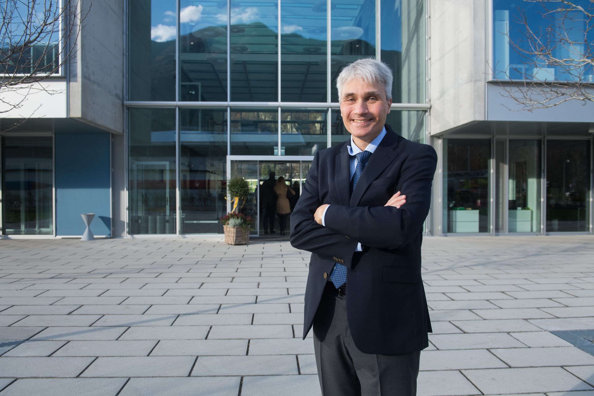 Il professor Davide Robbiani è Direttore dell’Istituto di Ricerca in Biomedicina (Foto Alessandro Crinari/TI-Press)