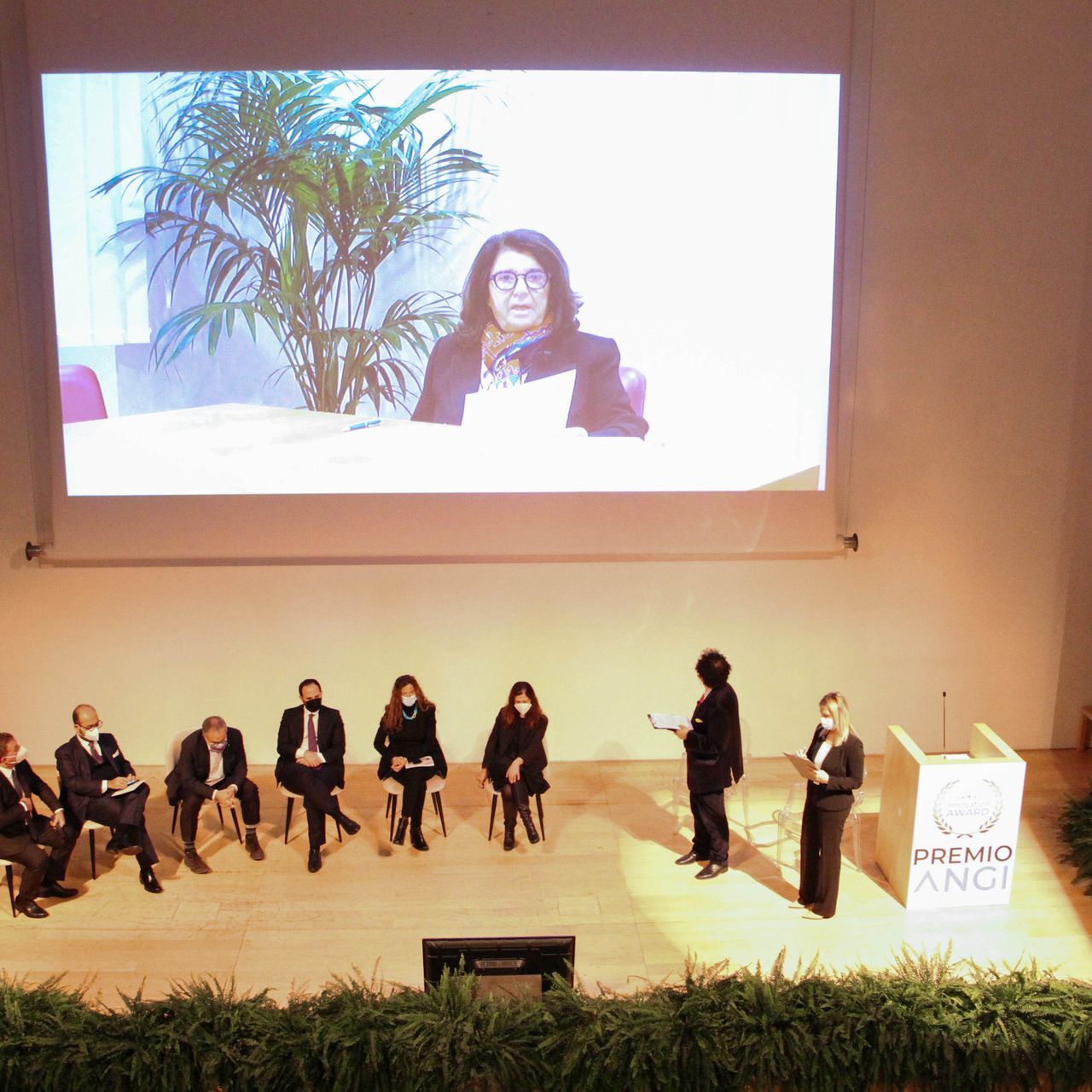 La cerimonia di consegna della quarta edizione del Premio ANGI a 30 startup italiane innovative
