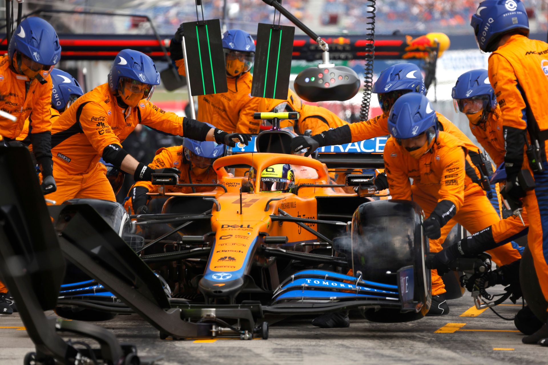 Personale della scuderia McLaren Racing al Gran Premio d'Austria 2021 di Formula 1