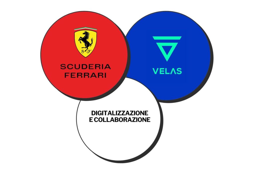 Споразумение за сътрудничество за цифрово съдържание между Scuderia Ferrari и Velas Network AG