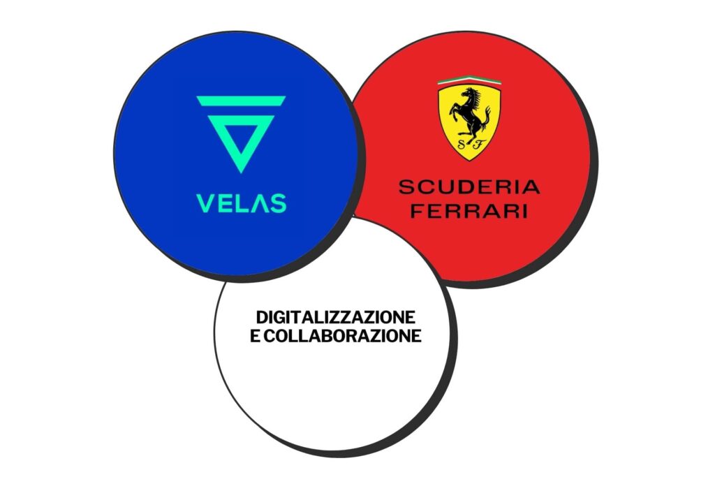 Споразумение за сътрудничество за цифрово съдържание между Velas Network AG и Scuderia Ferrari