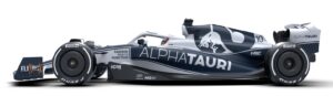 La monoposto Alpha Tauri AT03-Red Bull prenderà parte al Campionato del Mondo 2022 di Formula 1