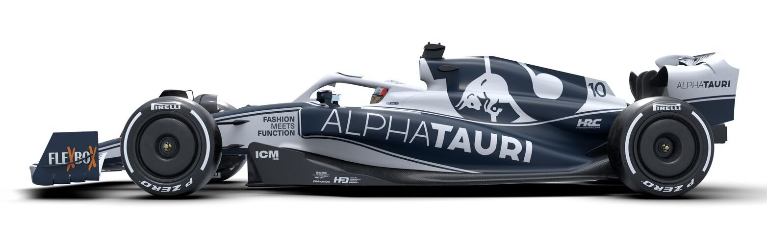 Alpha Tauri AT03-Red Bull 单座赛车将参加 2022 年世界一级方程式锦标赛