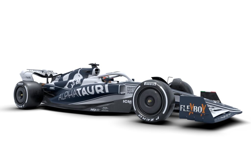 Аднамесны аўтамабіль Alpha Tauri AT03-Red Bull прыме ўдзел у чэмпіянаце свету па аўтагонках у Формуле-2022 у 1 годзе.