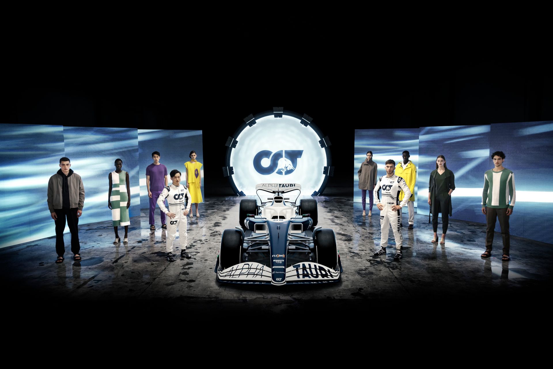 La presentació de la Scuderia AlphaTauri per al Campionat del Món de Fórmula 2022 1