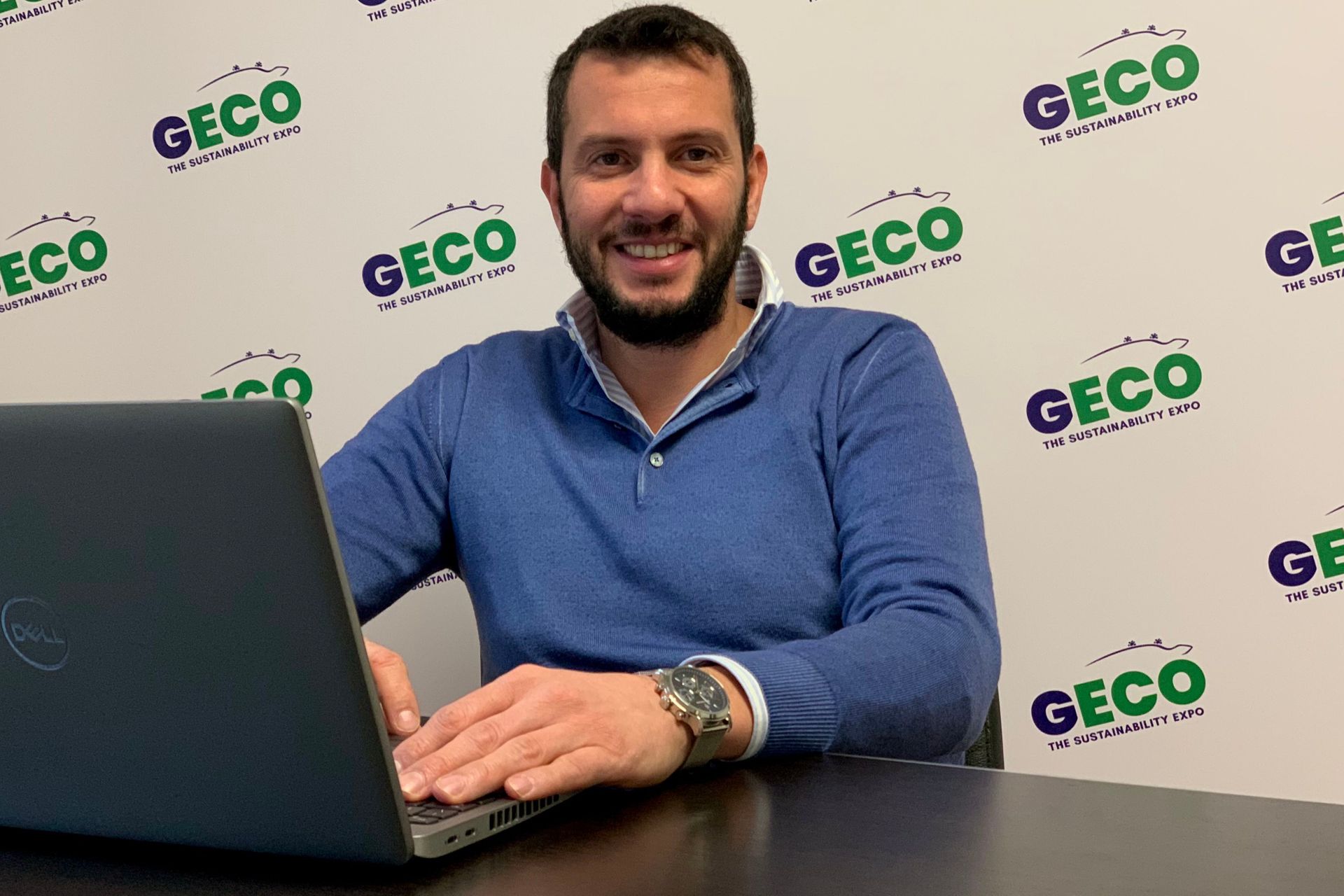 Daniele Capogna és cofundador i director de projectes de 'GECO Expo'