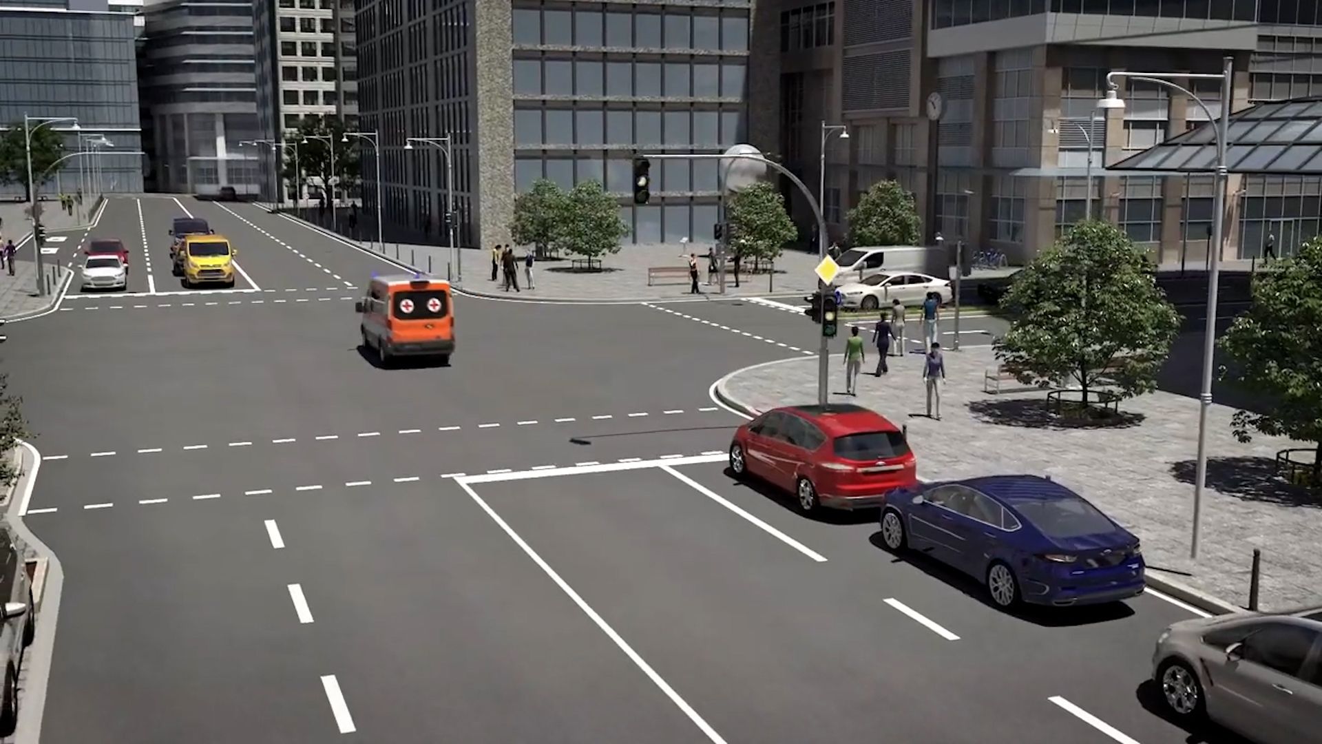 Vision für den Strassenverkehr: Intelligente Ampeln regeln