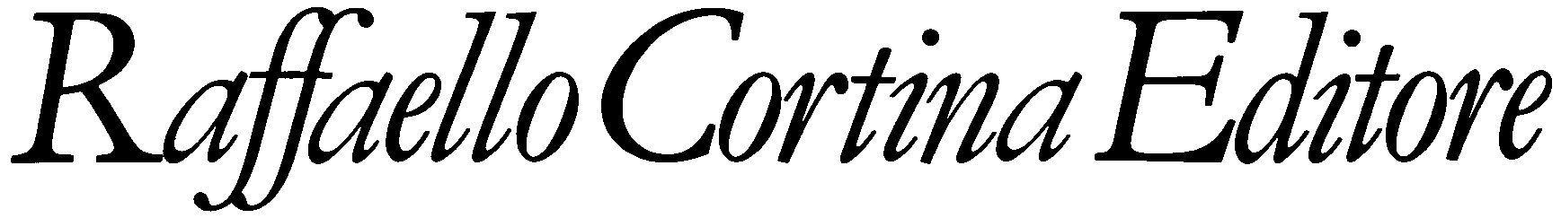 Il logotipo della Raffaello Cortina Editore