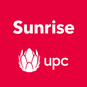 Il logotipo di Sunrise UPC