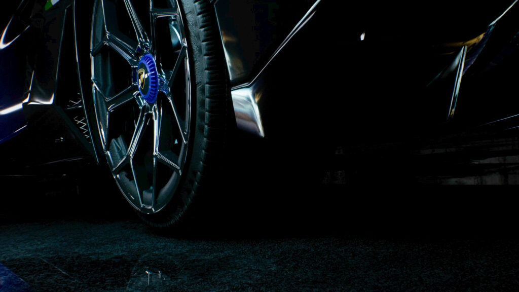 Lamborghini Aventador LP 780-4 Ultimae Coupé eksklusif yang akan dipasangkan dengan NFT 1.1 dan dilelang pada 19 April 2022 tangkapan layar dari video trailer