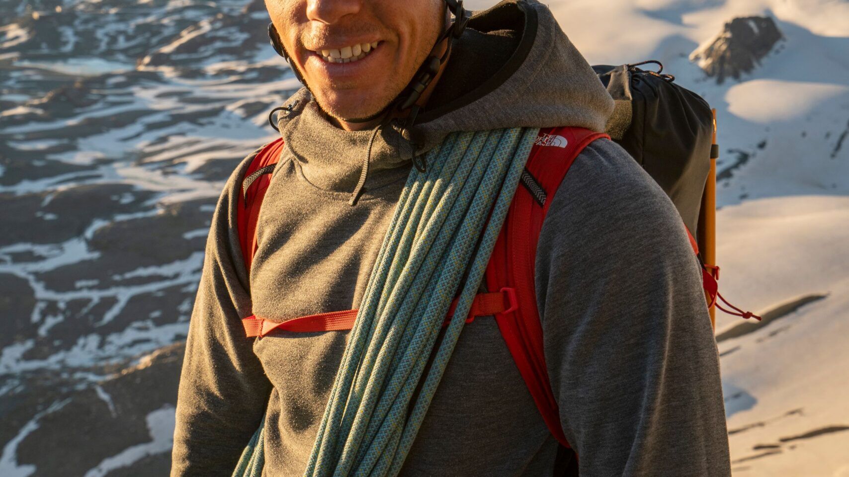 L’alpinista e guida alpina vallesana Sam Anthamatten