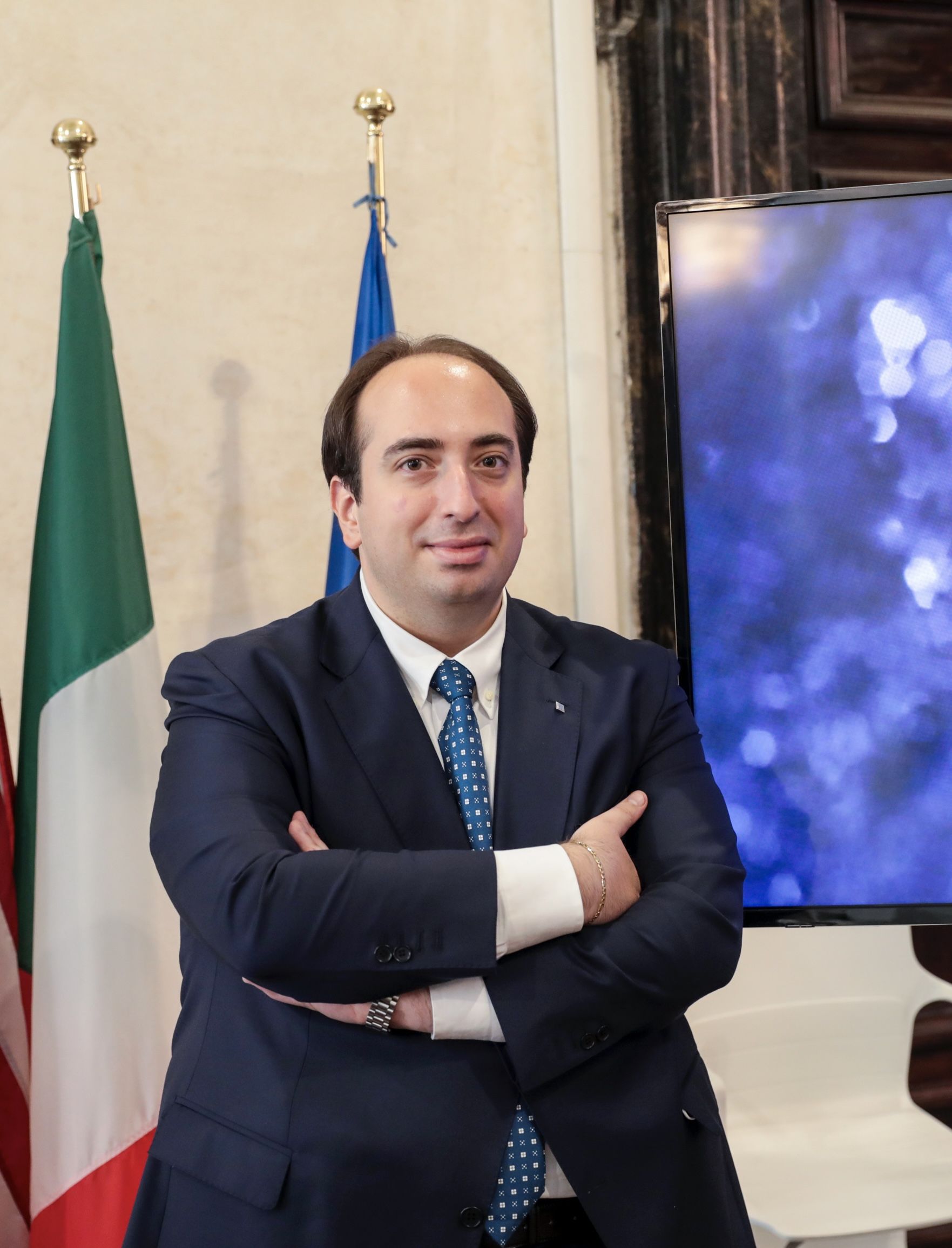 Gabriele Ferrieri è il presidente dell'Associazione Nazionale Giovani Innovatori