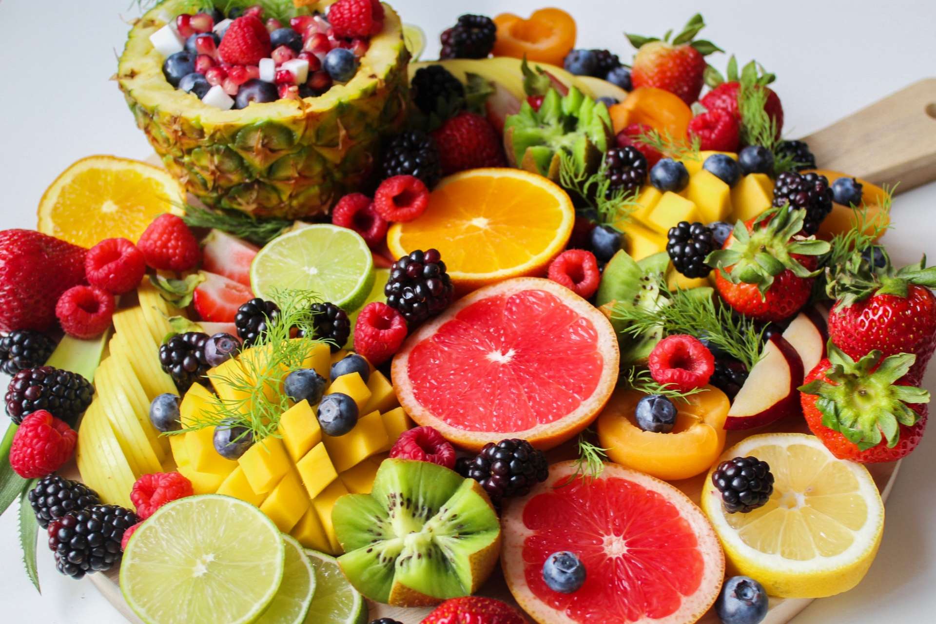 Frukt bør spises vekk fra måltider for å unngå gjæring