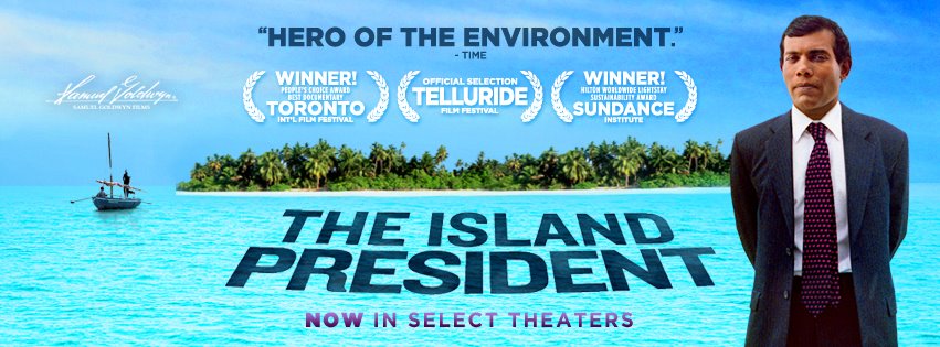 Nel 2011 il film-documentario "The Island President" sollevò per primo la questione dell'innalzamento del livello del mare dovuto ai cambiamenti climatici
