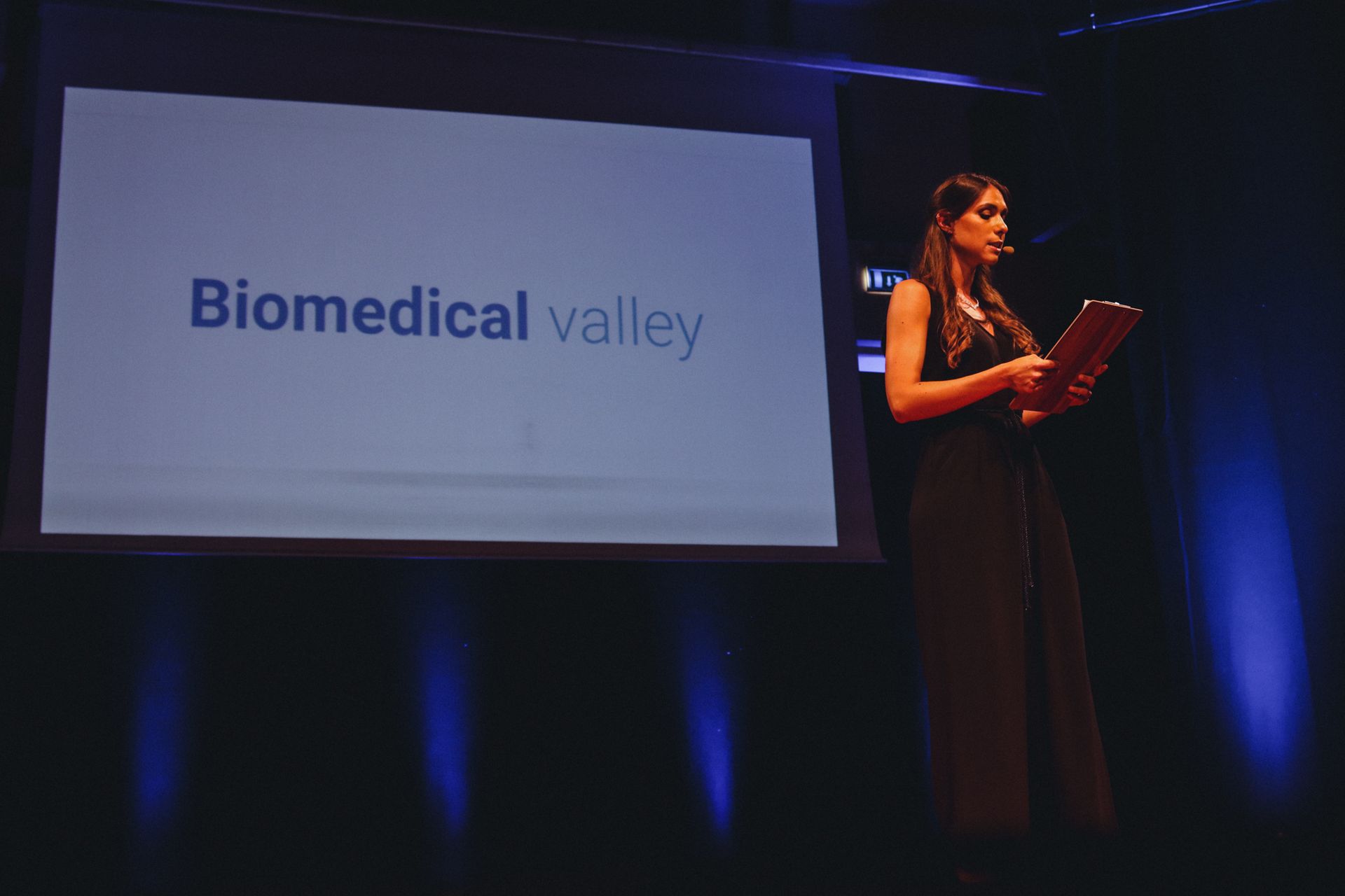 Samantha Taglini è la co-presentatrice del workshop “Biomedical Valley”, organizzato a Mirandola (Modena)