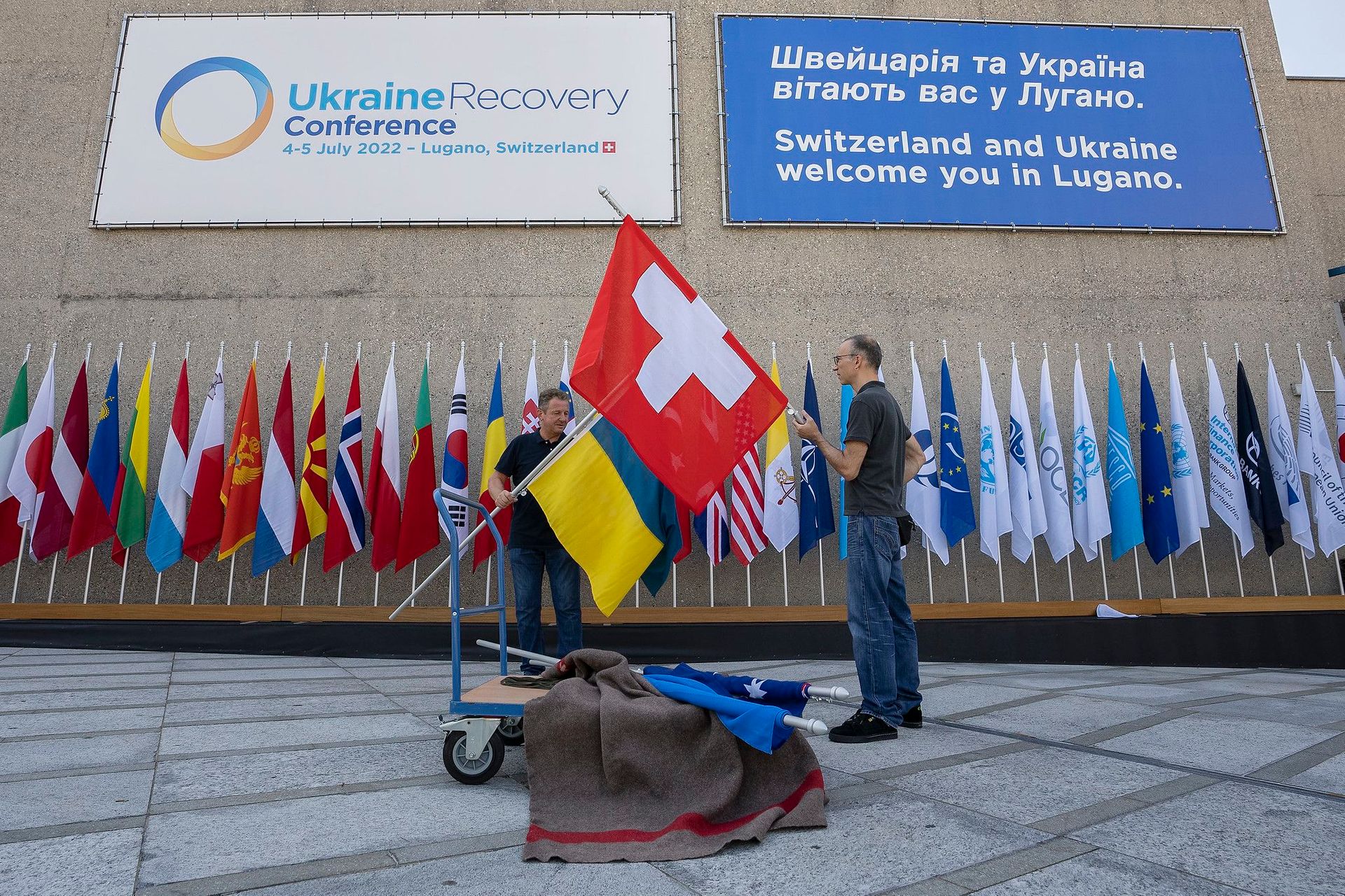 La “Ukraine Recovery Conference” del 4 e 5 luglio 2022 a Lugano