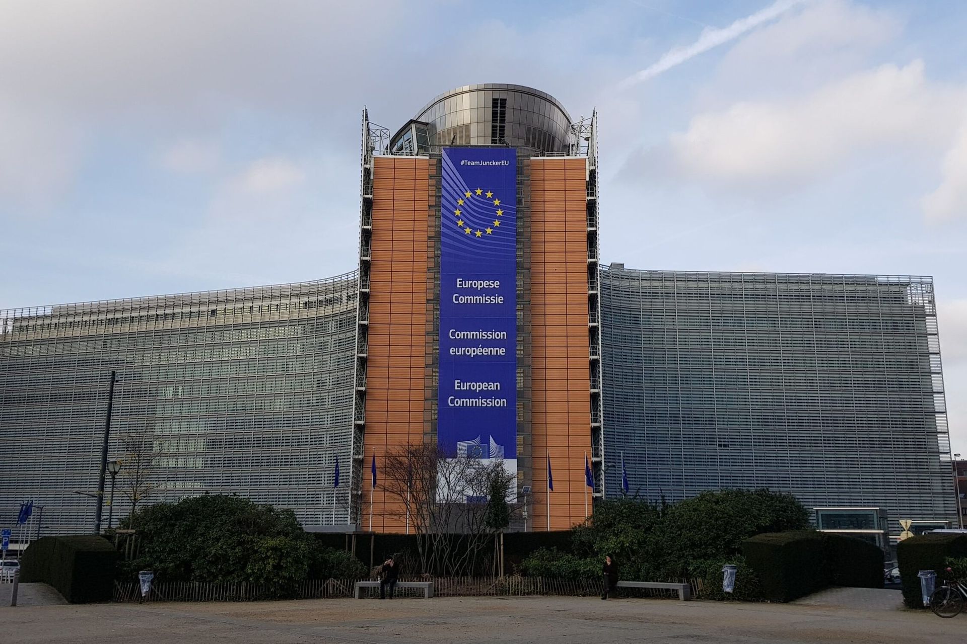 La sede della Commissione Europea a Bruxelles in Belgio