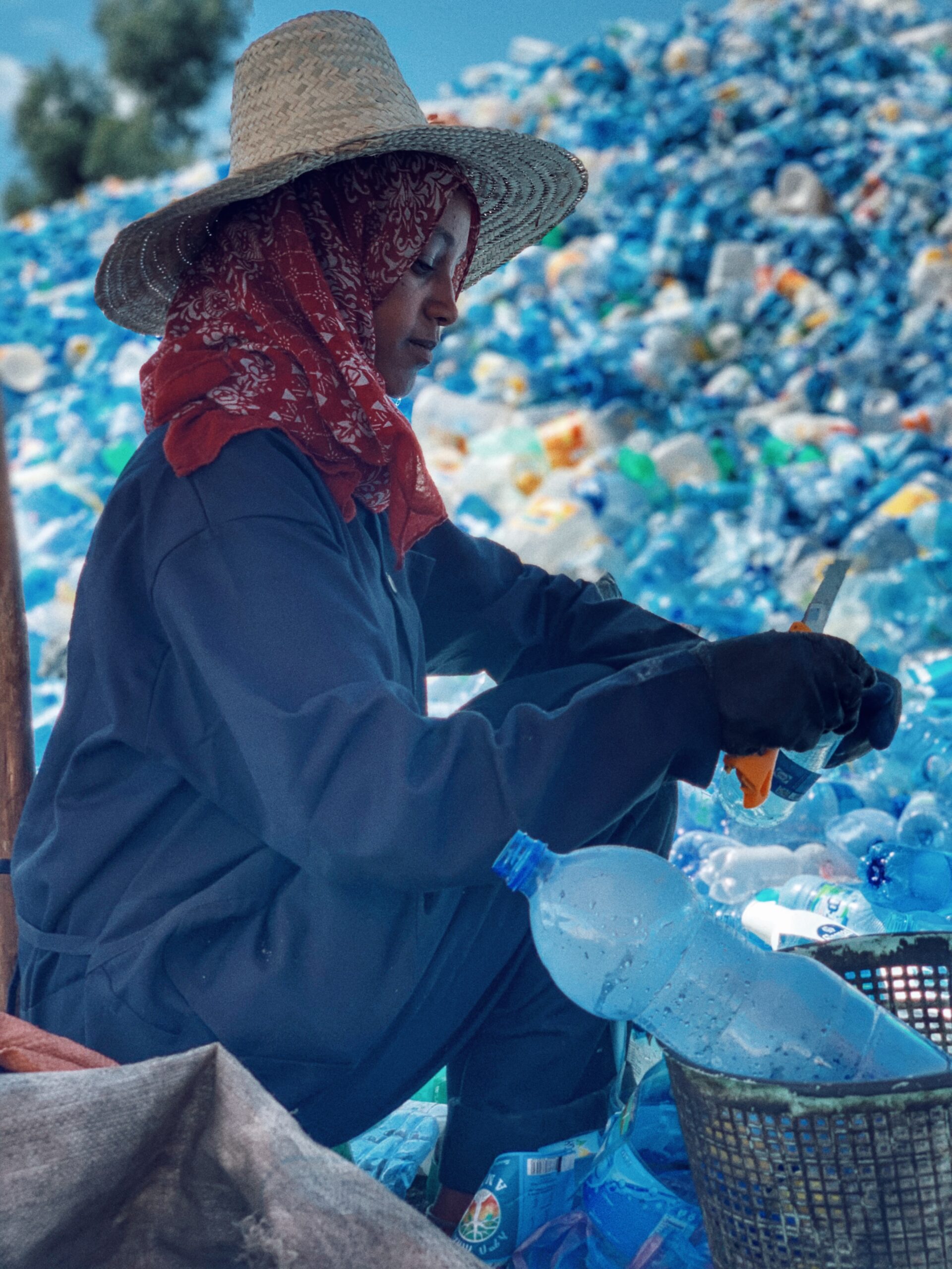 Centri di riciclo della plastica supportati dall'Associazione Zenzero in Africa