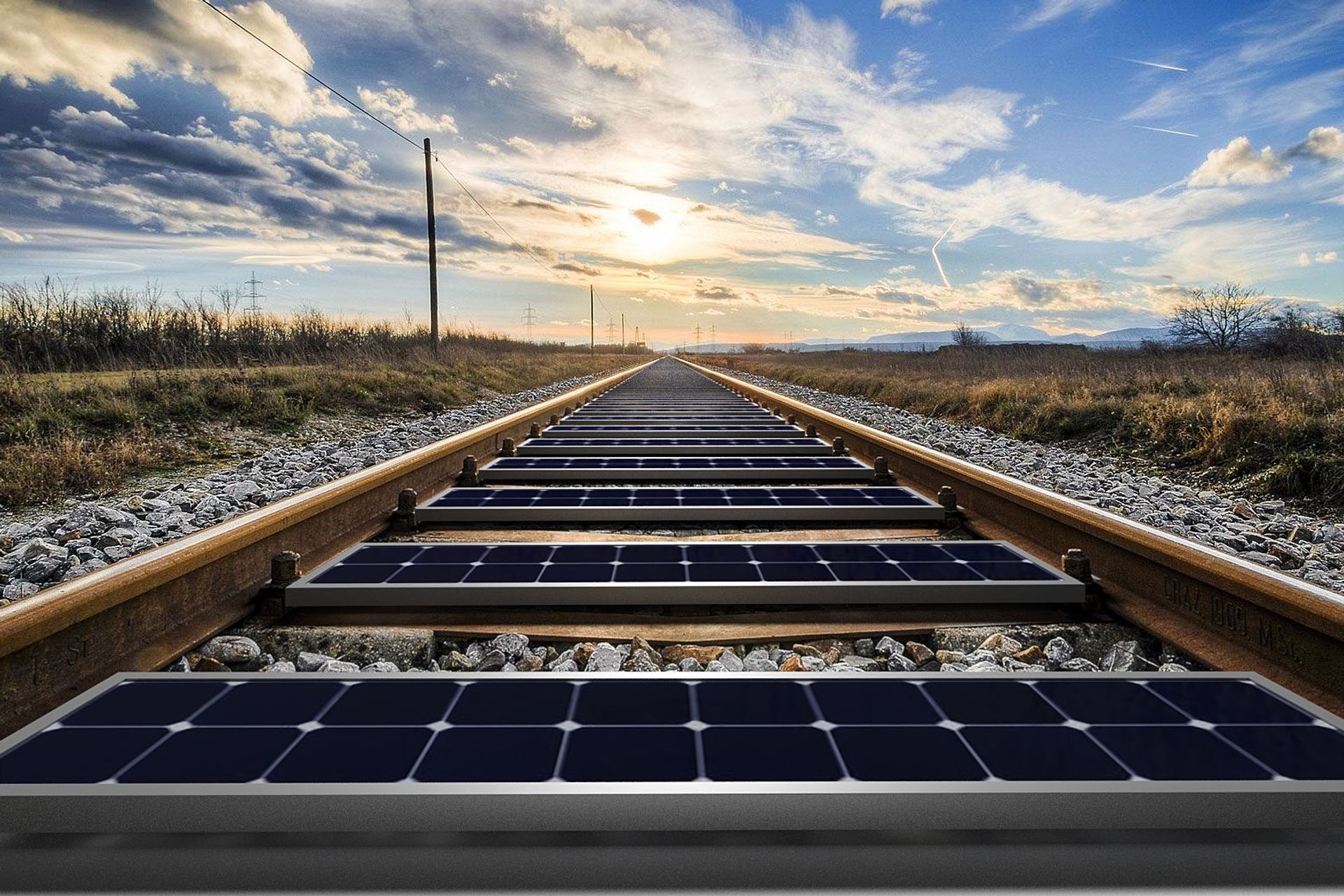 I pannelli solari Bankset Energy lungo i binari della Deutsch Bahn