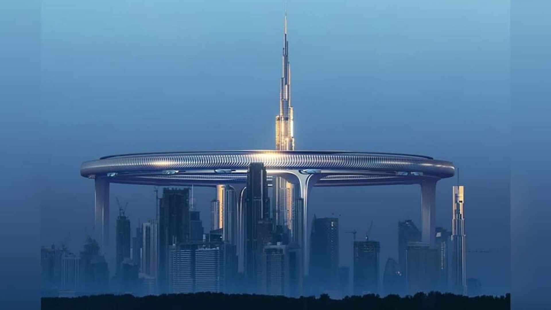 Il Downtown Circle Dubai sarà un edificio ad anello lungo 3 km
