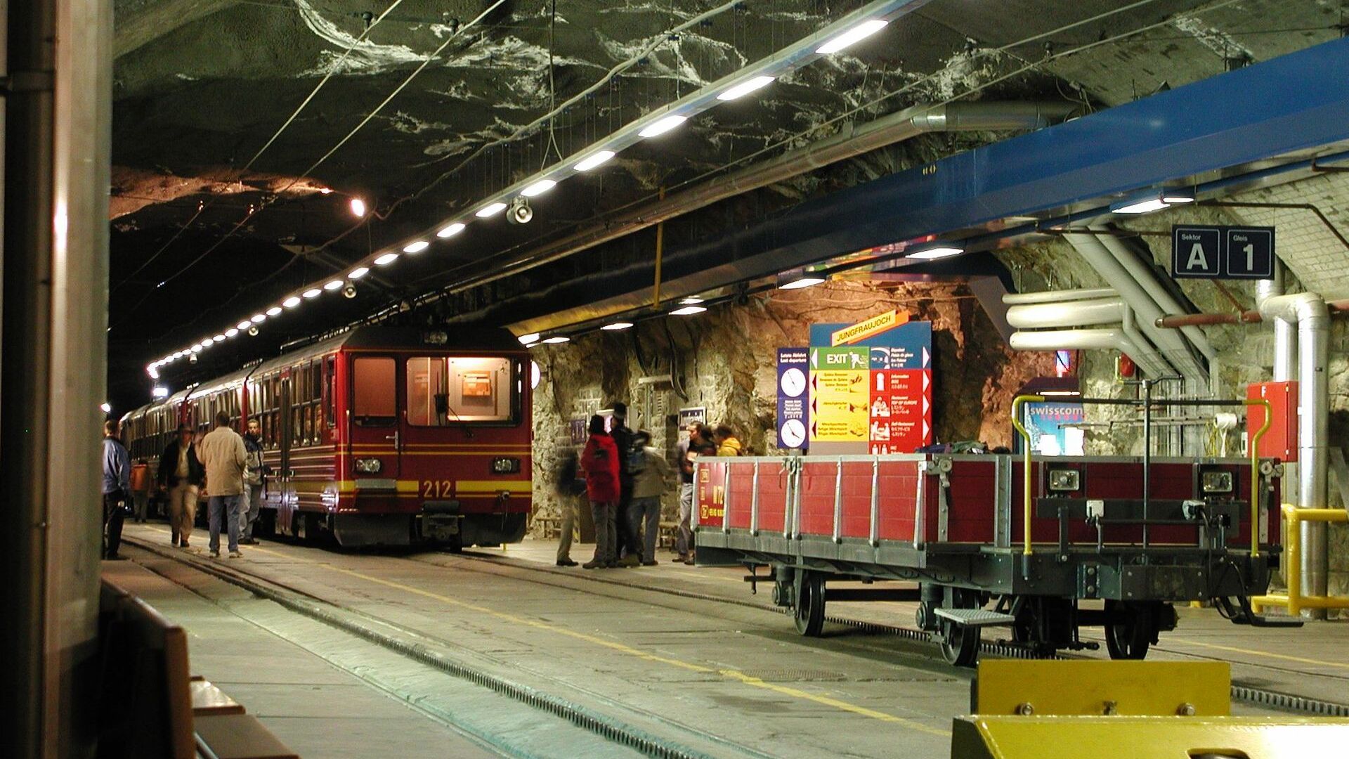 La Ferrovia della Jungfrau sulle Alpi svizzere è la più alta d'Europa