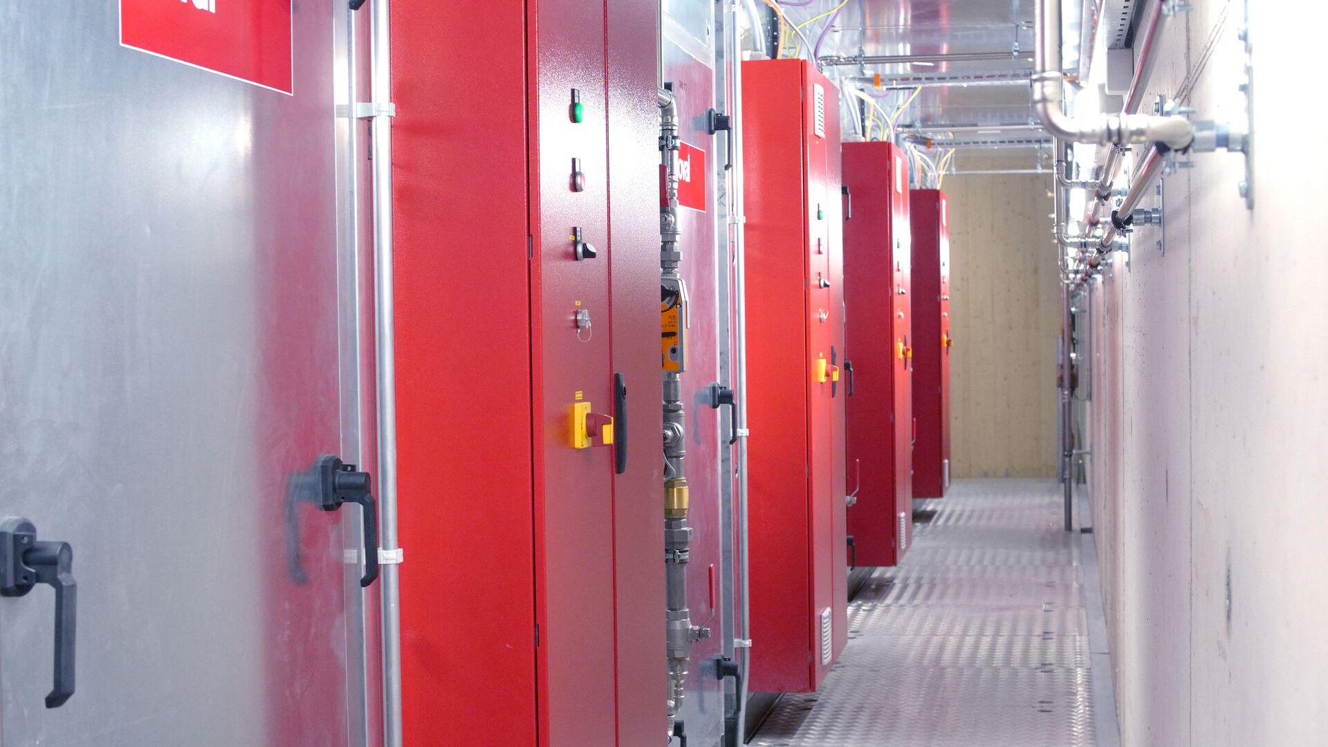 Kjølesystemene til Rechenzentrum Ostschweiz i Gais i Appenzell Ausserrhoden