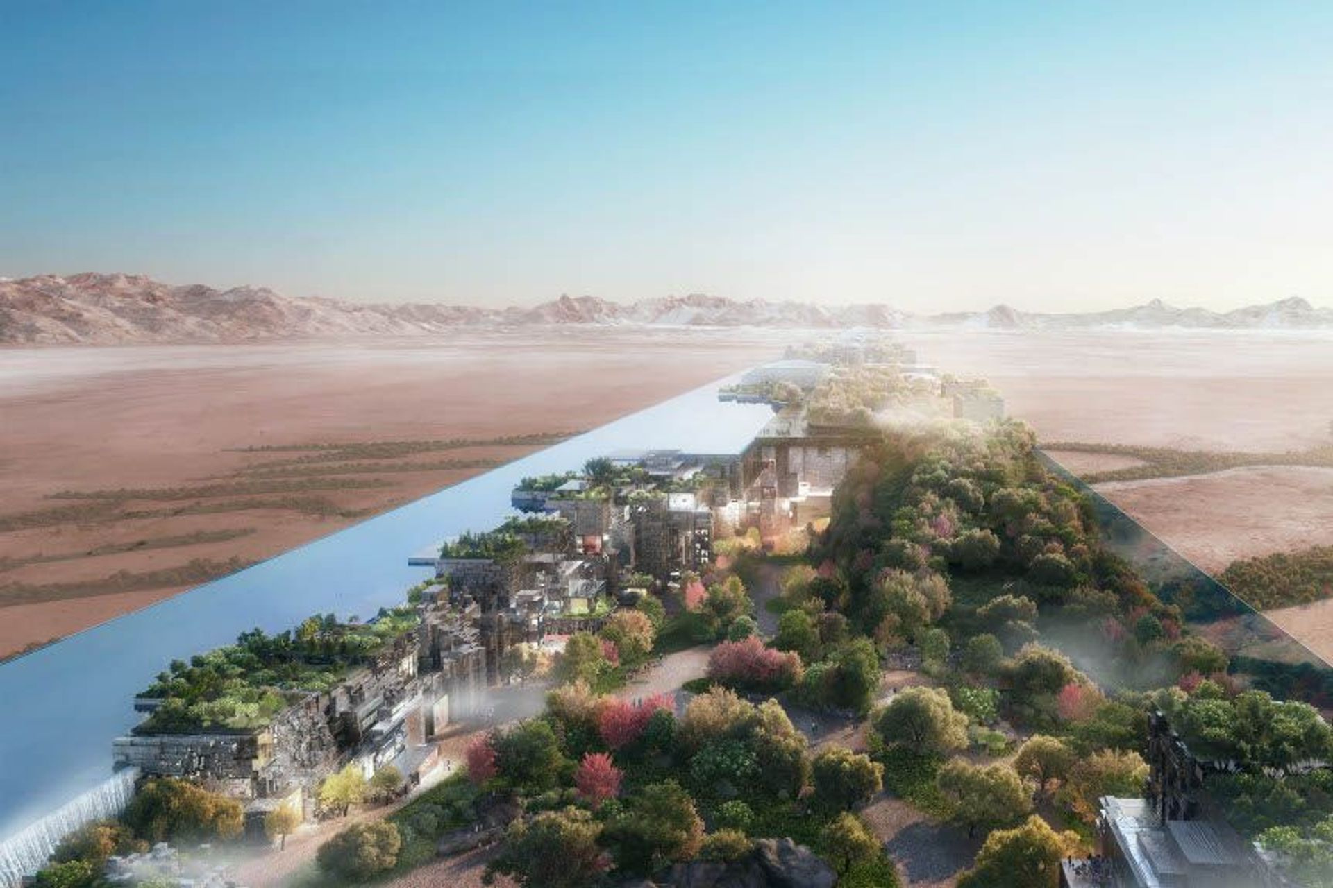 170 কিলোমিটার দীর্ঘ, সৌদি আরবের "দ্য লাইন" হবে বিশ্বের প্রথম লিনিয়ার শহর