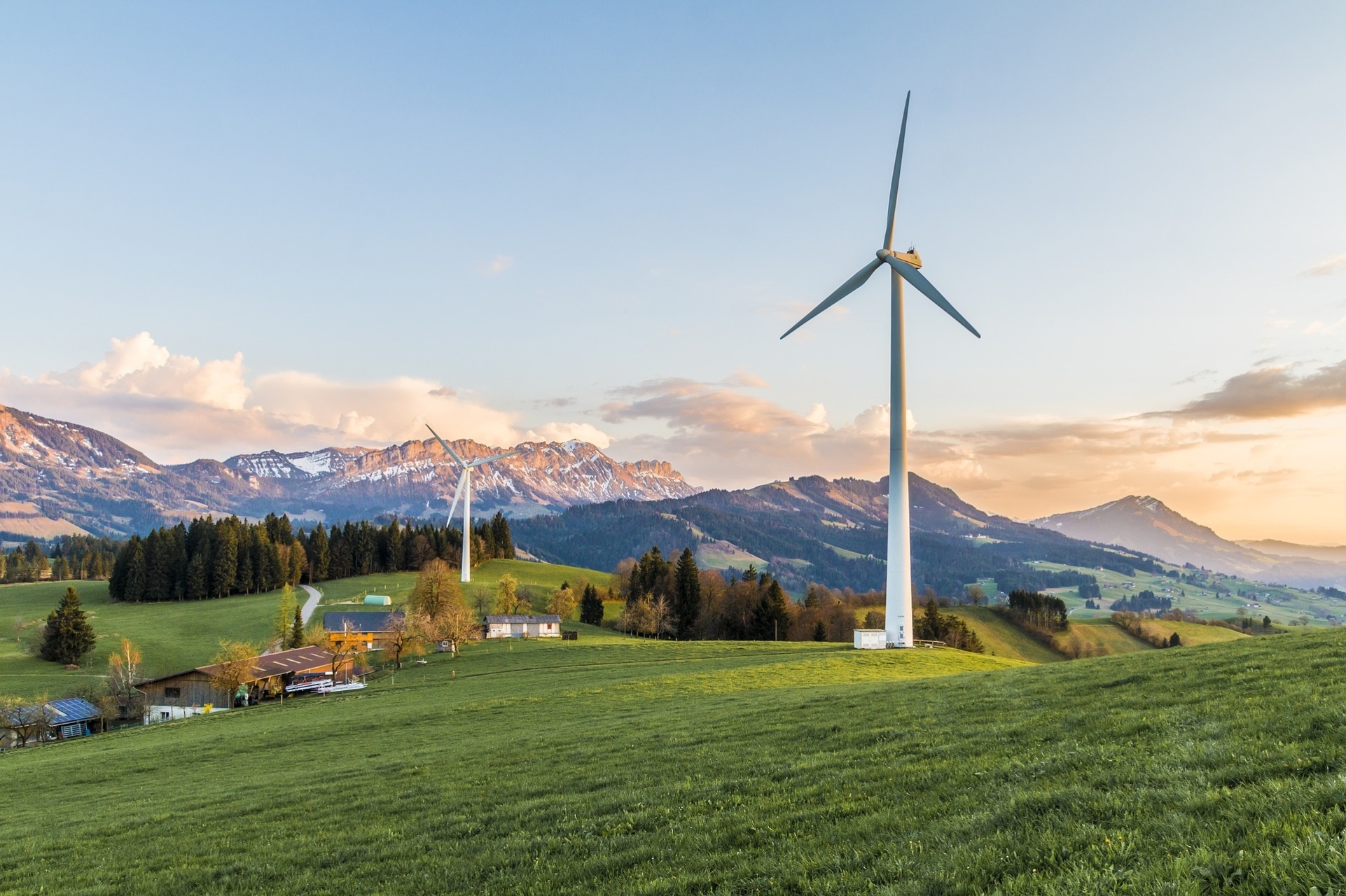 Pale eoliche evolute e rotori più grandi potrebbero generare più energia elettrica sulle Alpi svizzere
